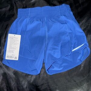 Lululemon Size 4 Symphony Blue Hotty hots